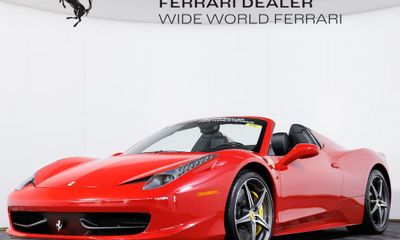 2015 Ferrari 458 Spider Base 2D