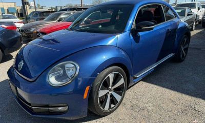 2012 Volkswagen Beetle Black Turbo
