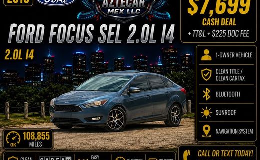 2018 Ford Focus SEL