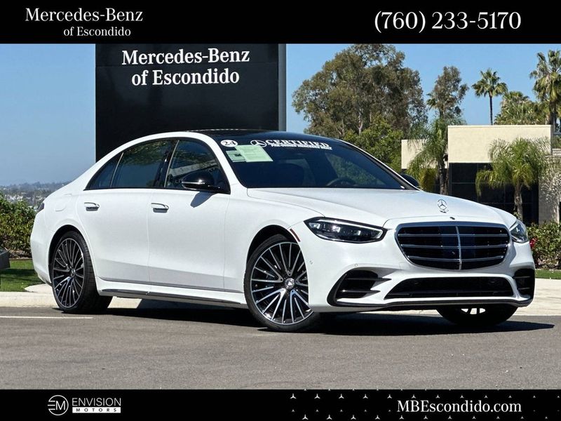 2024 Mercedes Benz S Class — a typically priced live listing