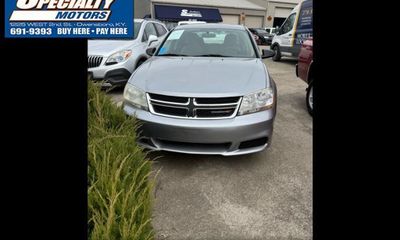 2013 Dodge Avenger SE