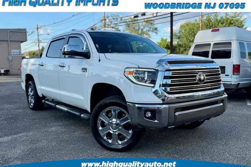 2018 Toyota Tundra — a typically priced live listing