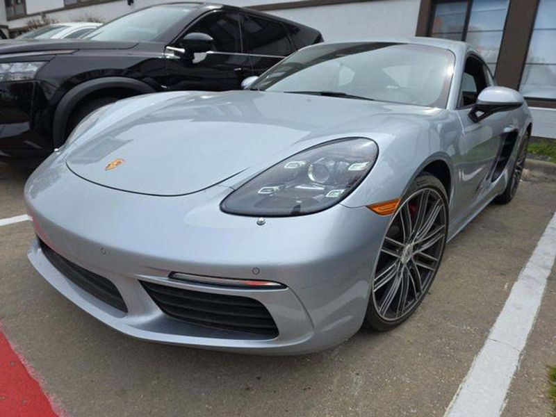 2021 Porsche 718 Cayman — a typically priced live listing