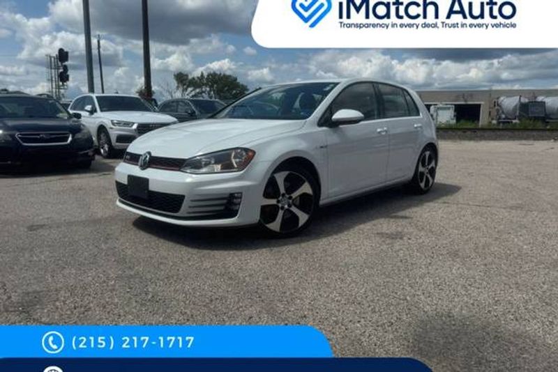 2016 Volkswagen Golf GTI — a typically priced live listing