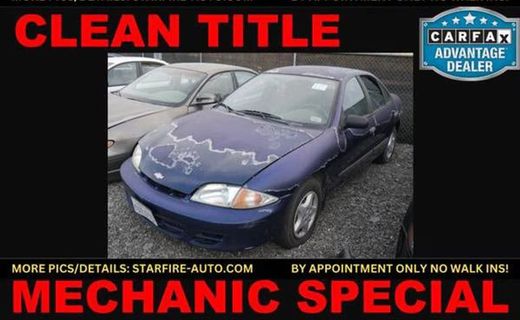 2002 Chevrolet Cavalier Base