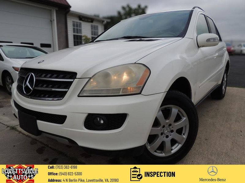 2007 Mercedes Benz M Class — a typically priced live listing