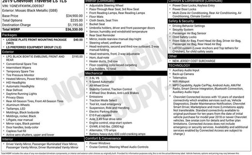 2019 Chevrolet Traverse LS