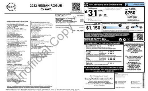 2022 Nissan Rogue SV