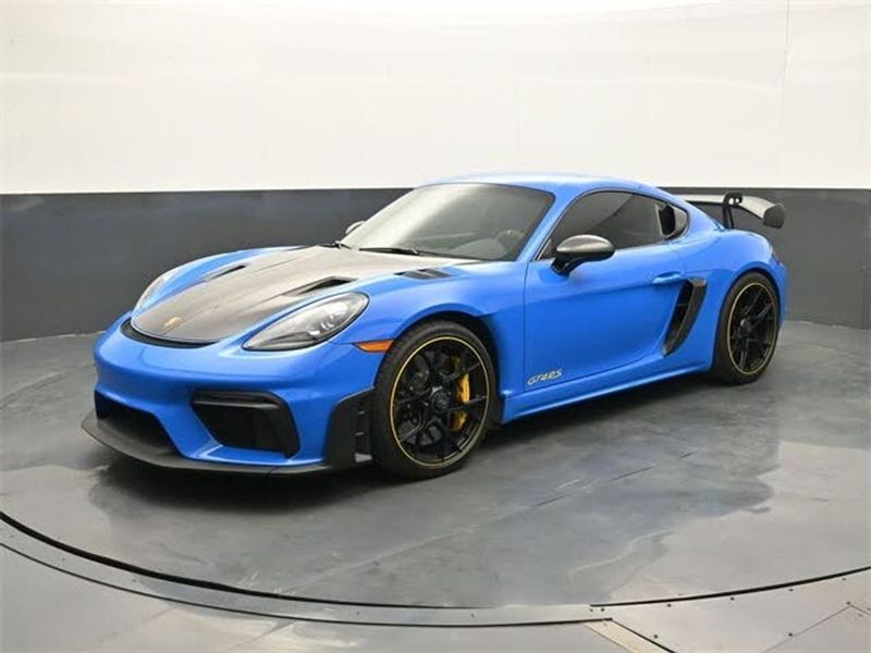 2023 Porsche 718 Cayman — a typically priced live listing