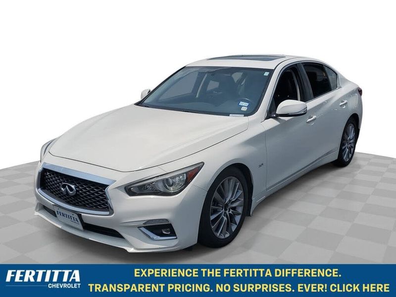 2020 Infiniti Q50 — a typically priced live listing