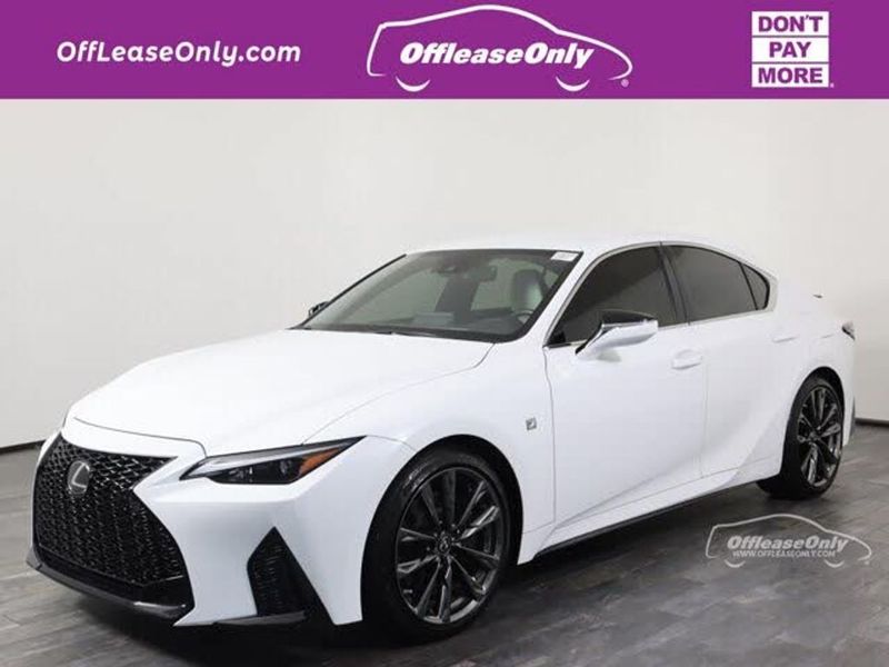 2021 Lexus Is 350 — a typically priced live listing