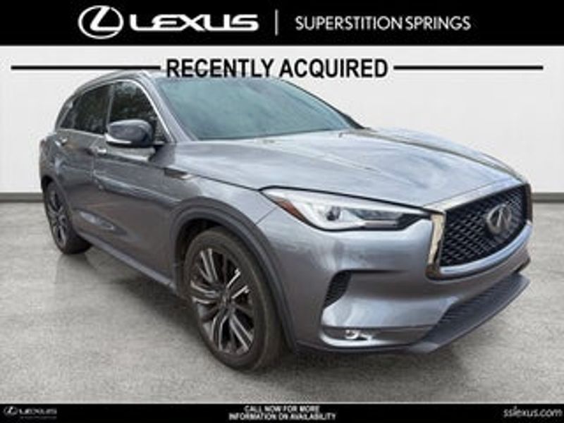 2021 Infiniti QX50 — a typically priced live listing