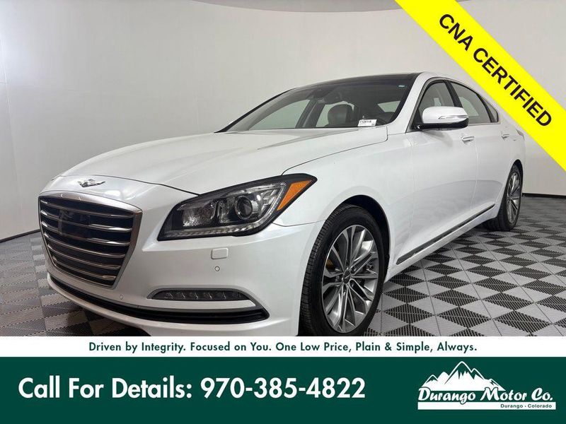 2017 Genesis G80 — a typically priced live listing