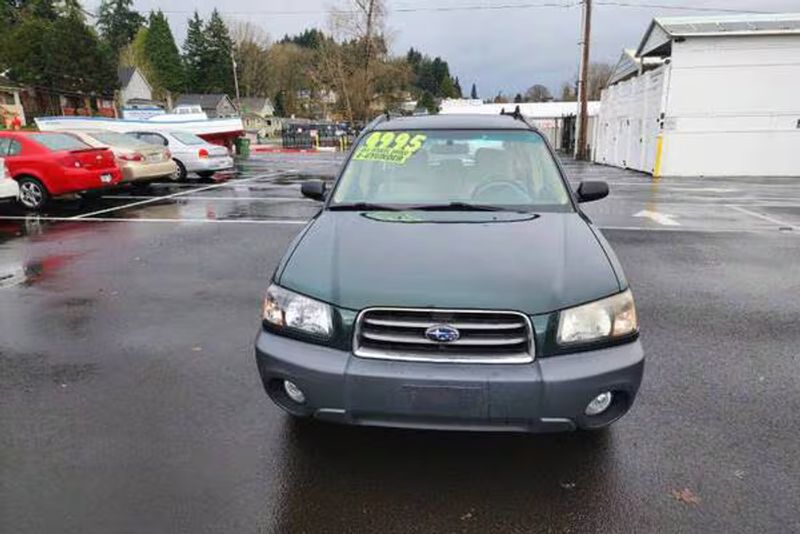 2003 Subaru Forester — a typically priced live listing