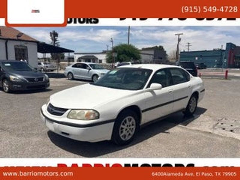 2002 Chevrolet Impala — a typically priced live listing
