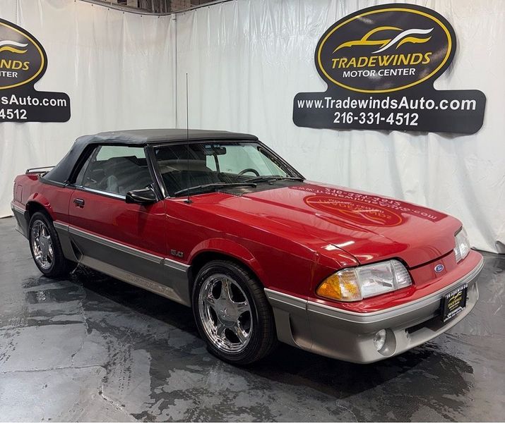 1987 Ford Mustang — a typically priced live listing