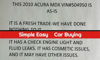 2010 Acura MDX Technology