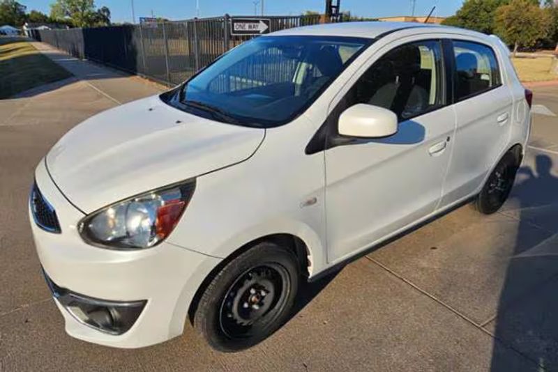 2019 Mitsubishi Mirage — a typically priced live listing