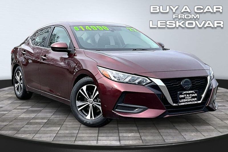 2022 Nissan Sentra — a typically priced live listing
