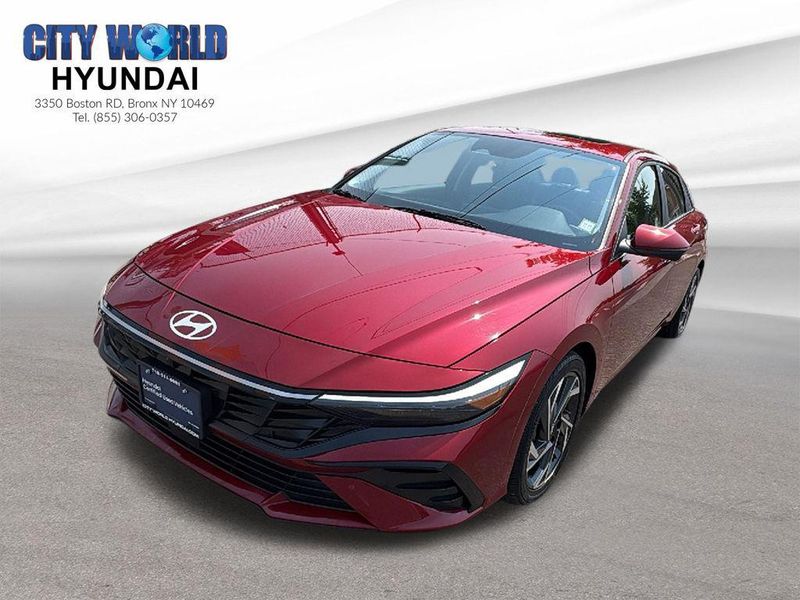 2024 Hyundai Elantra — a typically priced live listing