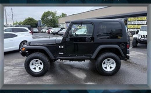 2003 Jeep Wrangler X