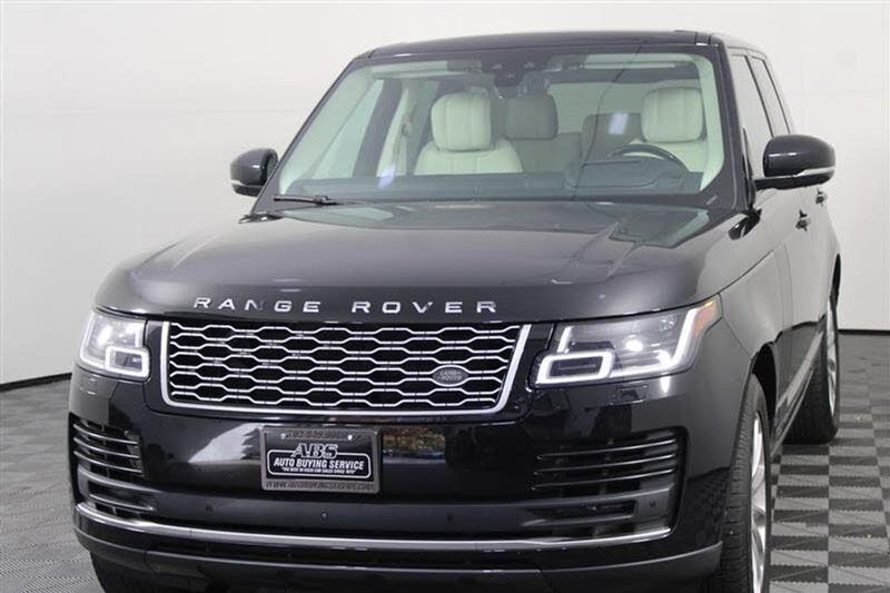 2018 Land Rover Range Rover — a typically priced live listing