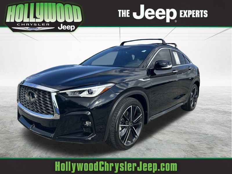 2022 Infiniti QX55 — a typically priced live listing