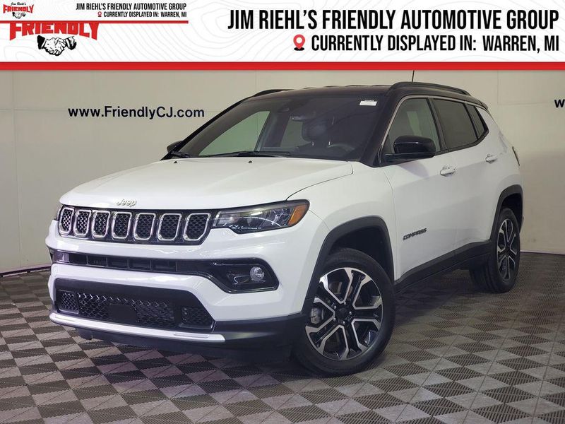 2023 Jeep Compass — a typically priced live listing