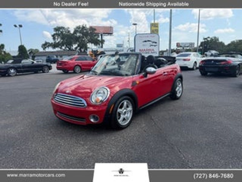 2010 Mini Cooper Convertible — a typically priced live listing