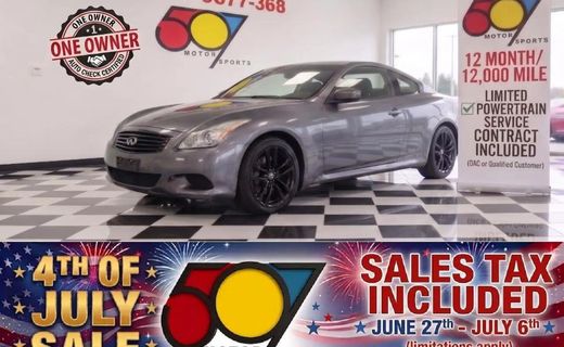 2010 Infiniti G37 Base