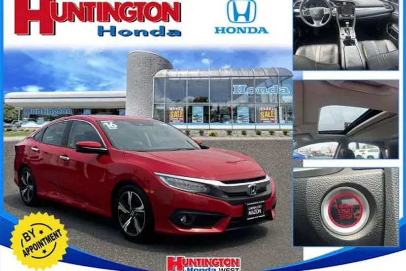 2016 Honda Civic — a typically priced live listing