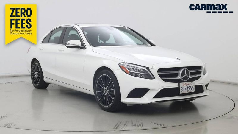 2019 Mercedes Benz C Class — a typically priced live listing