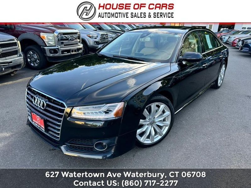 2017 Audi A8 — a typically priced live listing