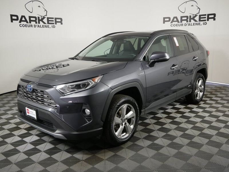 2020 Toyota Rav4 Hybrid — a typically priced live listing