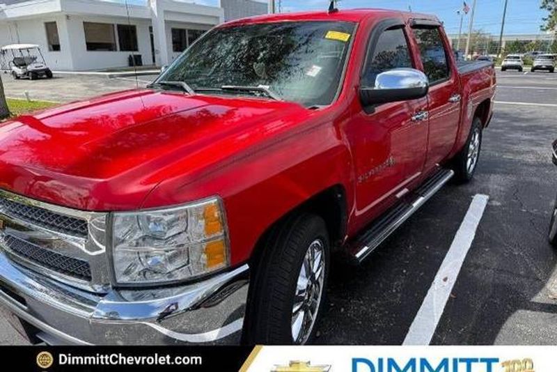 2012 Chevrolet Silverado — a typically priced live listing
