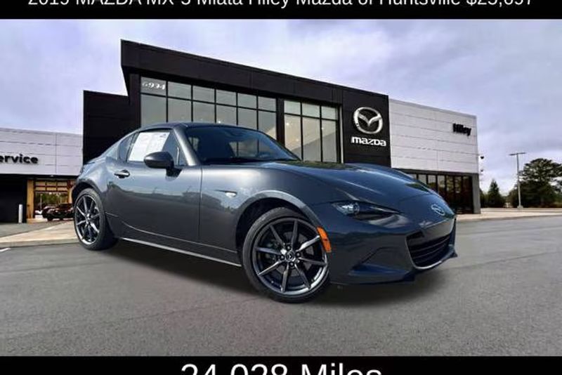 2019 Mazda MX-5 — a typically priced live listing