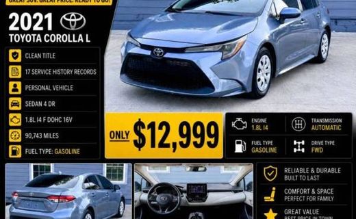 2021 Toyota Corolla L