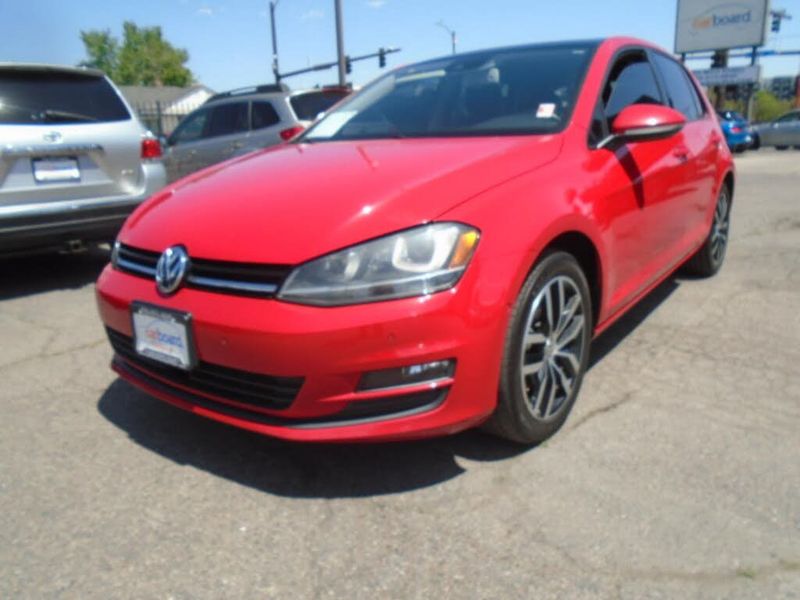 2016 Volkswagen Golf — a typically priced live listing