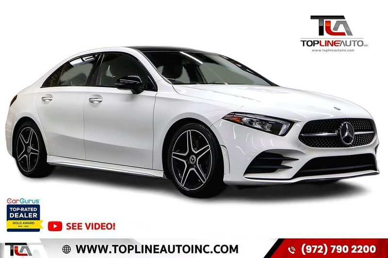 2020 Mercedes-Benz A-Class — a typically priced live listing