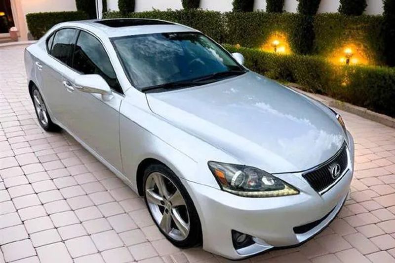 2011 Lexus IS — a typically priced live listing