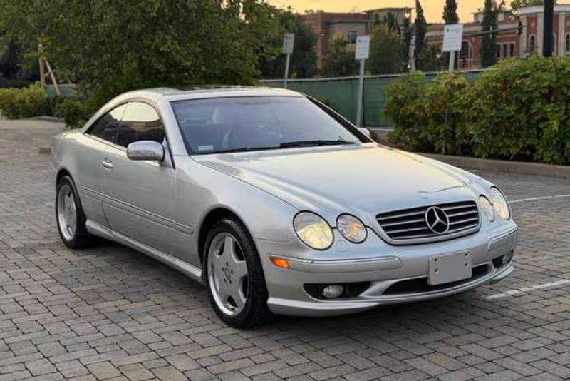 2001 Mercedes-Benz CL-Class — a typically priced live listing