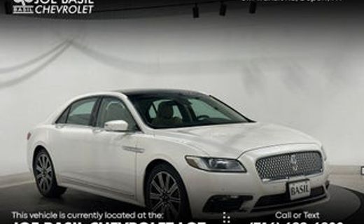 2018 Lincoln Continental Reserve