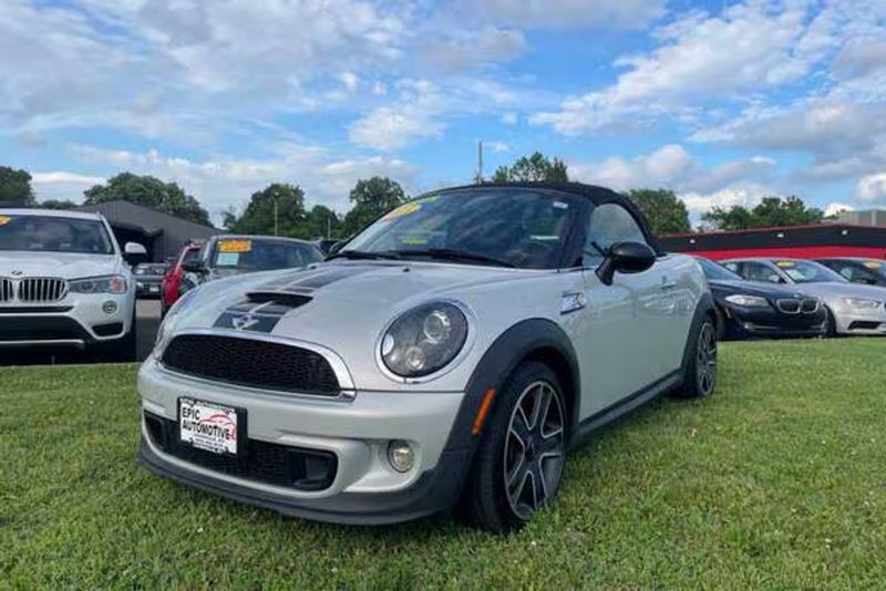 2015 Mini Cooper Roadster — a typically priced live listing