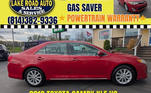 2012 Toyota Camry XLE