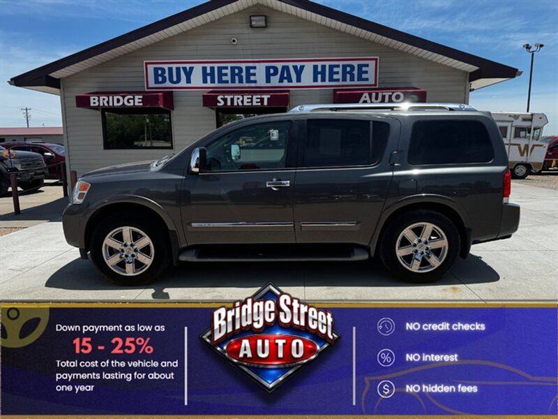 2012 Nissan Armada — a typically priced live listing