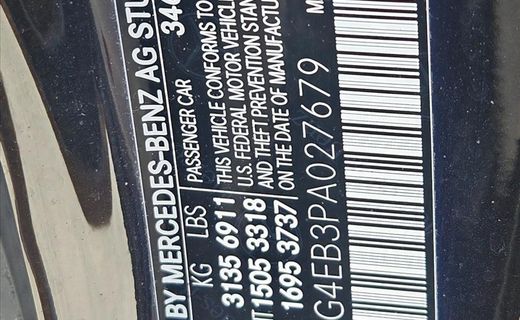 2023 Mercedes-Benz EQS-Class Sedan EQS 580 4MATIC