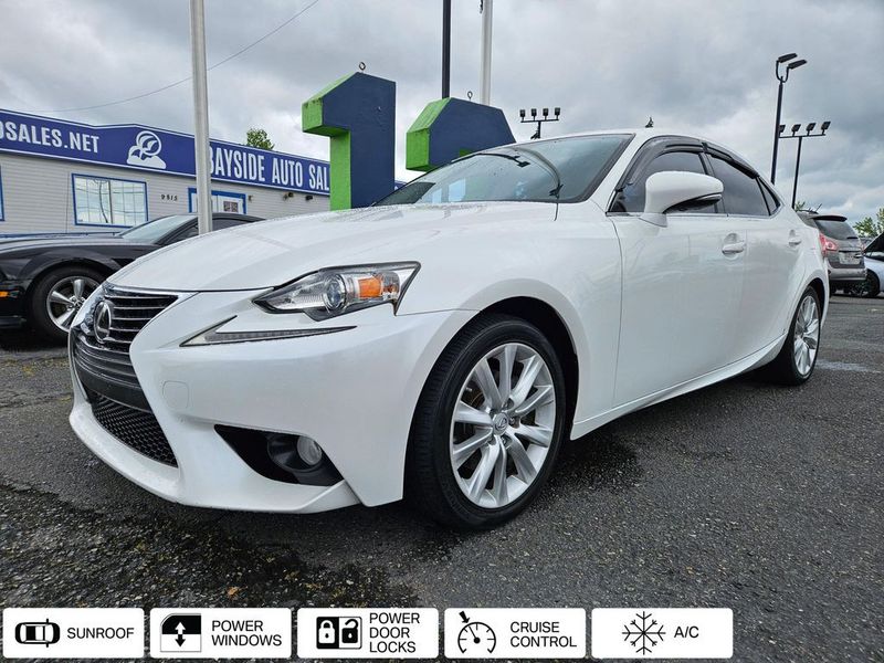 2014 Lexus IS — a typically priced live listing