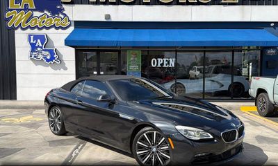 2016 BMW 650i Convertible