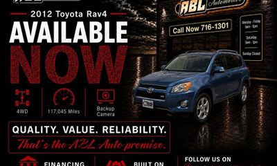 2012 Toyota RAV4 High