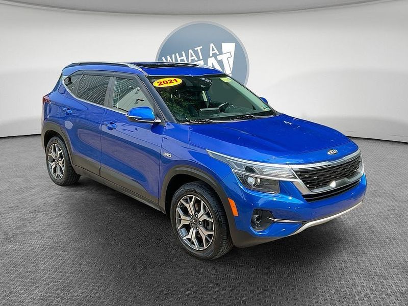 2021 Kia Seltos — a typically priced live listing